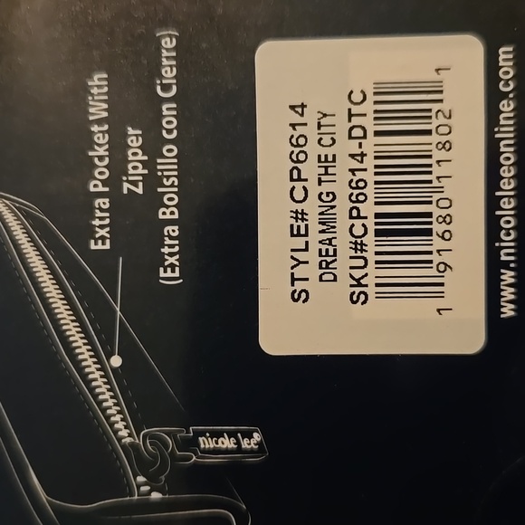 Nicole Lee Kiss Lock Coin Purse Wristlet Wallet NWT - Picture 9 of 9